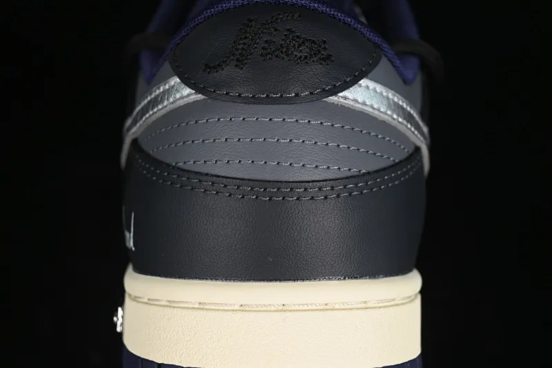 All Categories Nk SB Dunk Series Nk SB Dunk Low Low-top sneakers Nk Dunk Low Retro block Street retro Dark splash ink Leather cross SB low-top casual sneakers FV8106-181